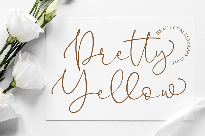 Pretty Yellow sample image